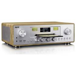 Imperial DABMAN 280CD 280CDWDSI stolní rádio, DAB+, FM, DAB+, CD, Bluetooth, USB, stříbrná