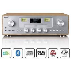 Imperial DABMAN 280CD 280CDWDSI stolní rádio, DAB+, FM, DAB+, CD, Bluetooth, USB, stříbrná