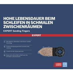 Bosch Accessories 2608900040 EXPERT Sanding Finger Coarse AVZ 32 RT4 Carbide-RIFF brusný disk 1 ks 32 mm 1 ks