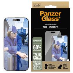 PanzerGlass Classic Fit ochranné sklo na displej smartphonu Apple iPhone 16 Pro 1 ks Chránící proti otiskům prstů, odolné vůči poškrábání 2874