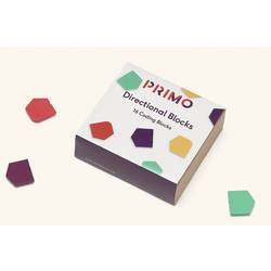 Primo Toys PRIMO005A-DE Cubetto MINT Coding bloky Směry doplňková sada od 3 let