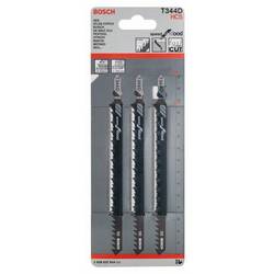 Bosch Accessories 2608637944 Pilový plátek do kmitací pily T 344 D - Speed for Wood 3 ks