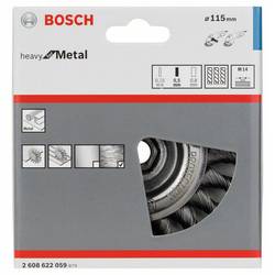 Bosch Accessories Kotoučový kartáč - 115 mm, 0,5 mm, 12 mm, M14 2608622059 2608622059 1 ks
