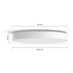 Philips Hue LED stropní reflektory 4116131P6 Enrave pevně vestavěné LED 48 W teplá až studená bílá