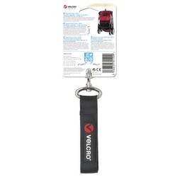 VELCRO® Popruh se suchým zipem, s páskem, extra silná, (d x š) 406 mm x 25 mm, černá, 1 ks