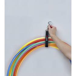 VELCRO® Popruh se suchým zipem, s páskem, extra silná, (d x š) 406 mm x 25 mm, černá, 1 ks