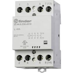 Finder 22.44.0.024.4310 stykač 4 spínací kontakty 24 V/DC, 24 V/AC 40 A Vhodné pro značku (relé): Finder Piece 1 ks