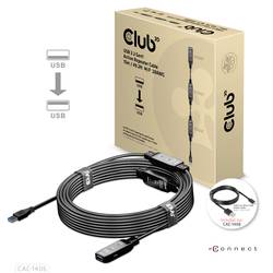 club3D USB kabel USB 3.2 Gen1 USB-C ® zástrčka 15.00 m černá CAC-1406