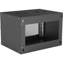 Intellinet Basic Line 6HE 19 nástěnná rozváděcí skříň (š x v x h) 540 x 353 x 400 mm 6 U černá (RAL 9005)