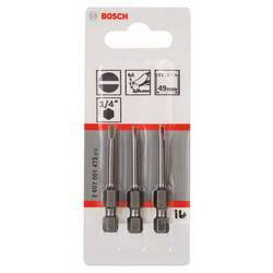 Bosch Accessories 2607001473 2607001473 plochý bit Pohon (šroubovák): 1/4 (6,3 mm) Typ zakončení: plochý 49 mm