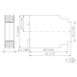 monitorovací relé 230 V/AC (max) 2 přepínací kontakty Metz Connect 1103160522 1 ks