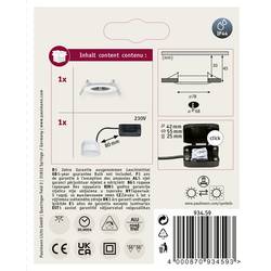 Paulmann Nova vestavné svítidlo do koupelny LED LED 6 W IP44 bílá (matná)