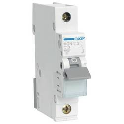 Hager MCN113 MCN113 elektrický jistič 1pólový 13 A 400 V