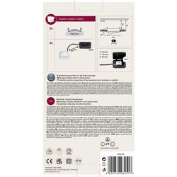 Paulmann 93451 Nova vestavné svítidlo, LED, LED, 18 W, Hliník (soustružený), sada 3 ks
