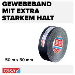 tesa PERFECT 57231-00000-02 páska se skelným vláknem tesa® Extra Power černá (d x š) 50 m x 50 mm 1 ks