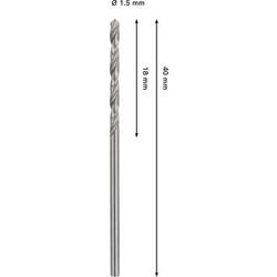Bosch Accessories 2608577630 2608577630 kovový spirálový vrták 2 ks