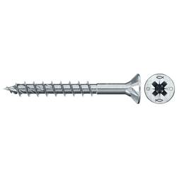 Fischer 670220 Power-Fast II šrouby do dřevotřísky 4 mm 45 mm křížová drážka Pozidriv ocel galvanizováno zinkem 200 ks