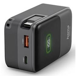 Hama powerbanka Li-Pol, 10000 mAh, Quick Charge 3.0, antracitová