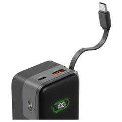 Hama powerbanka Li-Pol, 10000 mAh, Quick Charge 3.0, antracitová