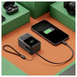 Hama powerbanka Li-Pol, 10000 mAh, Quick Charge 3.0, antracitová