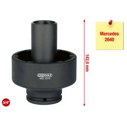 Klíč na matice se 3/4 a 6 čepy s vodicím potrubím pro Mercedes, vnitřní Ø 46 mm KS Tools 460.1070