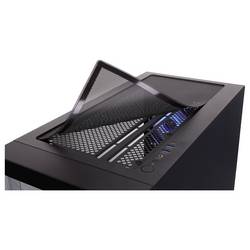 Thermaltake Arcus 290 TG ARGB midi tower PC skříň černá boční okno, integrované osvětlení