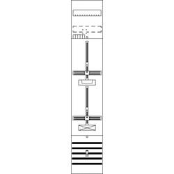 Striebel & John 2CPX054153R9999 DF19C1A pole counter vestavné Počet modulů (šířka) = 12 Počet řádků = 2 Obsah 1 ks