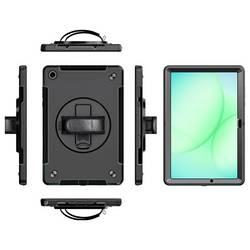 JT Berlin Rugged Kickstand & Handstrap obal na tablet Samsung Galaxy Tab A11+ (2025) Backcover černá