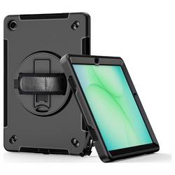 JT Berlin Rugged Kickstand & Handstrap obal na tablet Samsung Galaxy Tab A11+ (2025) Backcover černá
