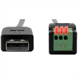 Exsys PC adaptér EXSYS GmbH USB zu 1S Seriell RS-485 Kabel mit Terminal Block mit Drucktaster, 1. 1.00 m