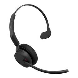Jabra Evolve3 45 Mono, LINK 390a, MS Headset otevřená (On Ear) Bez kabelu, Bluetooth® černá