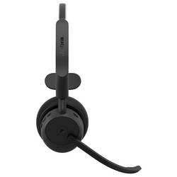 Jabra Evolve3 45 Mono, LINK 390a, MS Headset otevřená (On Ear) Bez kabelu, Bluetooth® černá