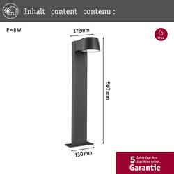 Paulmann 94715 Capea 2200K Osvětlení chodníčků LED 6 W černá