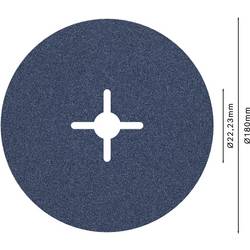 Bosch Accessories 2608606744 vláknitý kotouč Průměr 180 mm 1 ks