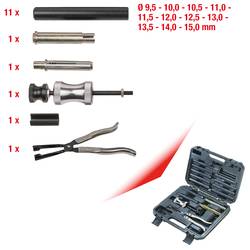 KS Tools 150.3510 Sada těsnicích kroužků na ventilové dříky, 16 ks