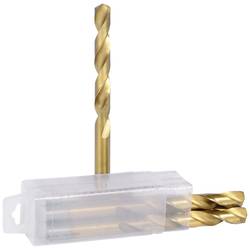 KS Tools 330.4120 330.4120 HSS TIN-TIP sada spirálových vrtáku do kovu 12 mm Celková délka 151.0 mm TiN DIN 338 5 ks