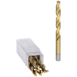KS Tools 330.4120 330.4120 HSS TIN-TIP sada spirálových vrtáku do kovu 12 mm Celková délka 151.0 mm TiN DIN 338 5 ks