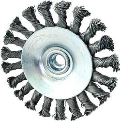 KS Tools 340.0051 Nerezový kartáč kuželového tvaru, ocelový drát, 0,5 mm, Ø 115 mm