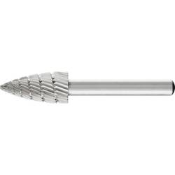 PFERD TOOLS 22441536 frézovací kolík , lomený oblouk, Délka 65 mm, Vnější Ø 12 mm, Pracovní délka 25 mm, Ø hřídele 6 mm