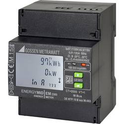 Gossen Metrawatt U2389-V015 U2389-V015 třífázový elektroměr s připojením měniče digitální Úředně schválený: Ano 1 ks