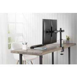Digitus DA-90400 držák na stůl pro monitor 2 Displej: (s) 33,0 cm (13) - 81,3 cm (32) černá, černá (matná) otočný, nastavitelná výška, naklápěcí, otočný,