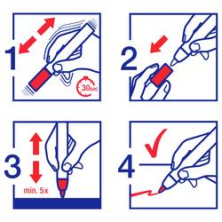 Edding 8055 4-8055-1-1049 Venkovní fix bílá 1 mm, 2 mm