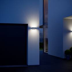 Steinel Sensor-LED-Außenleuchte L 810 SC silber 087562 venkovní nástěnné LED osvětlení s PIR detektorem pevně vestavěné LED 9.8 W LED stříbrná