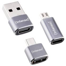 Intenso USB 2.0 adaptér USB-Adapter Set MIX480 3er Pack (USB-C, USB-A, microUSB)