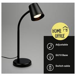 Briloner SKRIVA 7476015 stolní lampa GU10 9 W černá