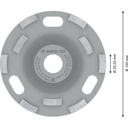 Bosch Accessories 2608601763 diamantový kotouč Průměr 125 mm 1 ks