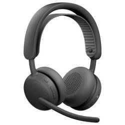 Logitech LOGI Zone Wireless 2 ES for B - Graphite Headset otevřená (On Ear) Bluetooth® grafit čelový pásek