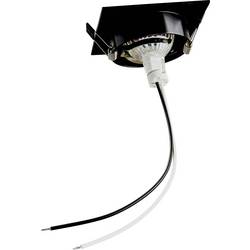 Heitronic 500596 DL7801 LED vestavné svítidlo, LED, GU10, GU5.3, 8 W, černá