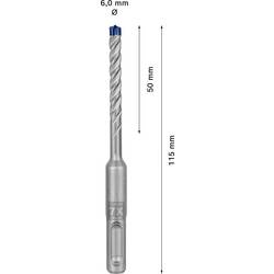 Bosch Accessories EXPERT SDS plus-7X 2608900071 příklepový vrták 1 ks 6 mm Celková délka 115 mm SDS plus 1 ks