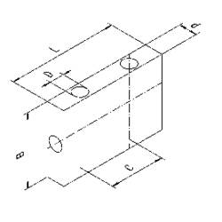 QuickCool topné těleso (d x š x v) 60 x 12 x 40 mm Rozestup děr: 26 mm QG-IF-A8-1 x 2